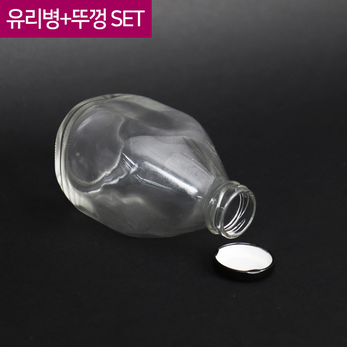 KD-광동쥬스사각유리병500