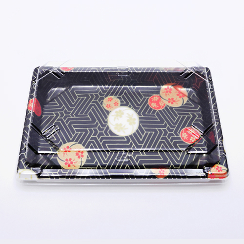 CF-1꽃무늬,사각초밥용기SET_BOX판매